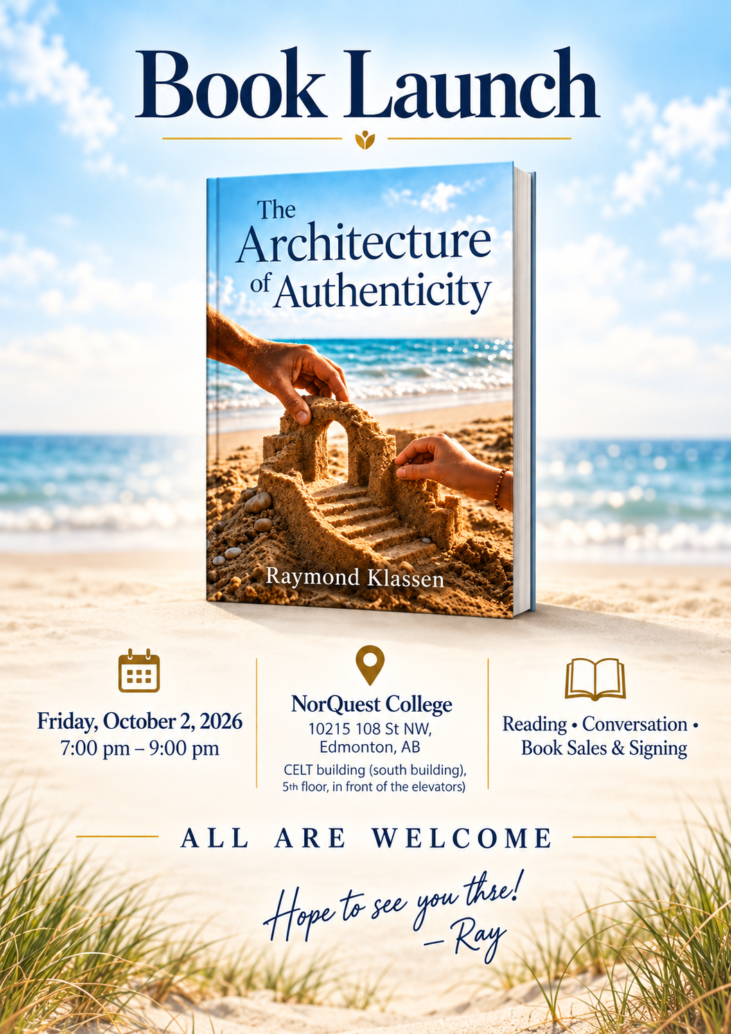 This Friday, The Architecture of Authenticity Launches